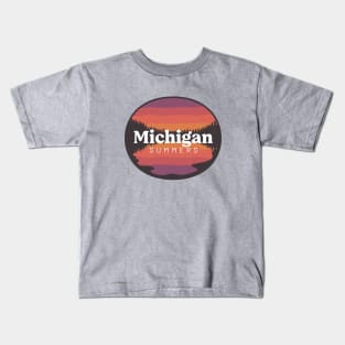Michigan Summers Kids T-Shirt
